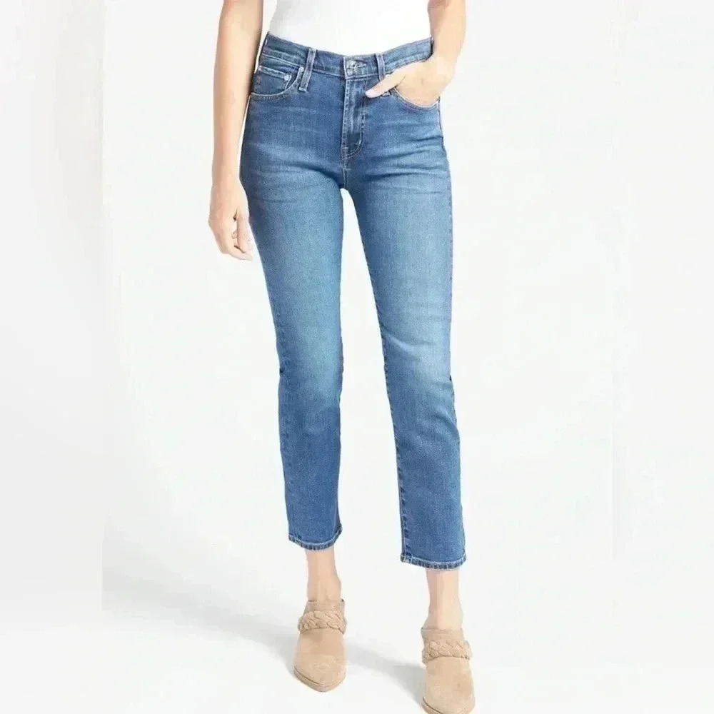 Evereve Blue Straight Leg Women's Jeans